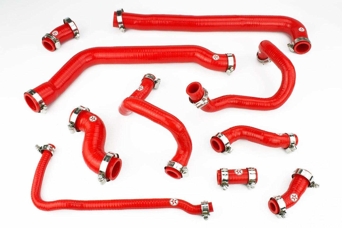 MINI One/Cooper MK1 R50/R52 AC '00-'03 Silicone Radiator Coolant Hose Kit - Race Rally Supplies
