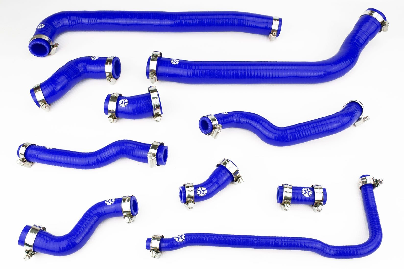 MINI One/Cooper MK1 R50/R52 AC '04-'06 Silicone Radiator Coolant Hose Kit - Race Rally Supplies