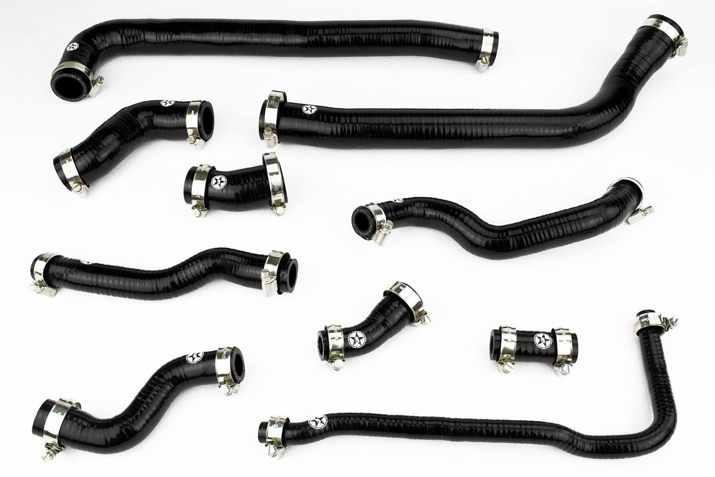 MINI One/Cooper MK1 R50/R52 AC '04 - '06 Silicone Radiator Coolant Hose Kit - Race Rally Supplies