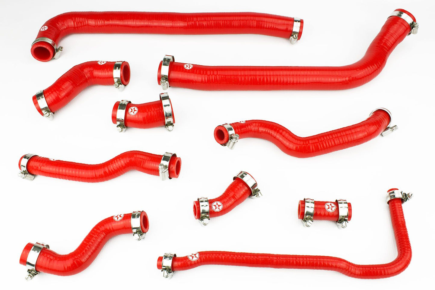 MINI One/Cooper MK1 R50/R52 AC '04-'06 Silicone Radiator Coolant Hose Kit - Race Rally Supplies
