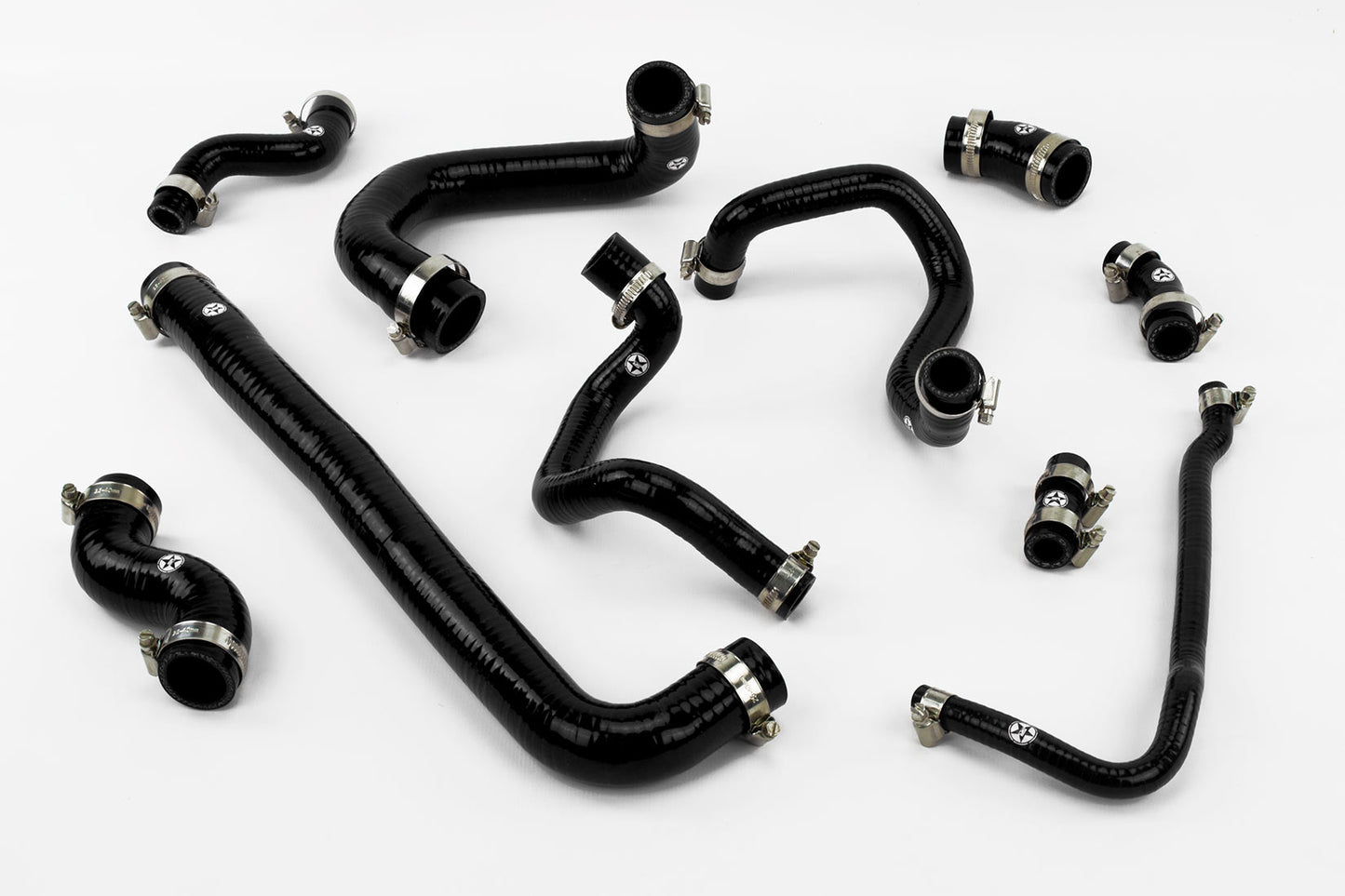 MINI One/Cooper MK1 R50/R52 Non - AC '00 - '03 Silicone Radiator Coolant Hose Kit - Race Rally Supplies