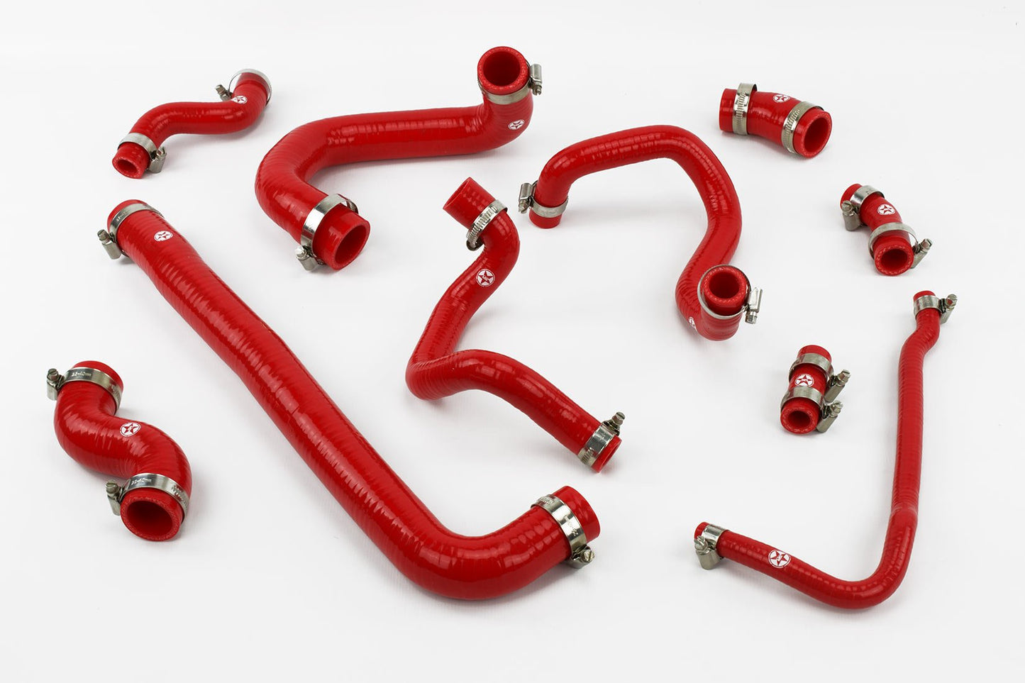 MINI One/Cooper MK1 R50/R52 Non - AC '00 - '03 Silicone Radiator Coolant Hose Kit - Race Rally Supplies