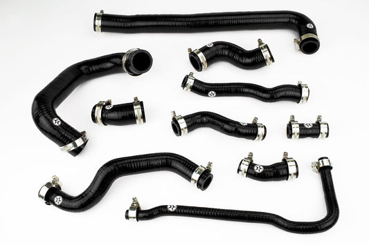 MINI One/Cooper MK1 R50/R52 Non - AC '04 - '06 Silicone Radiator Coolant Hose Kit - Race Rally Supplies
