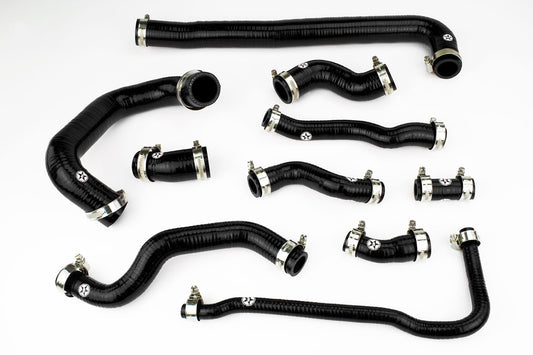 MINI One/Cooper MK1 R50/R52 Non-AC '04-'06 Silicone Radiator Coolant Hose Kit - Race Rally Supplies