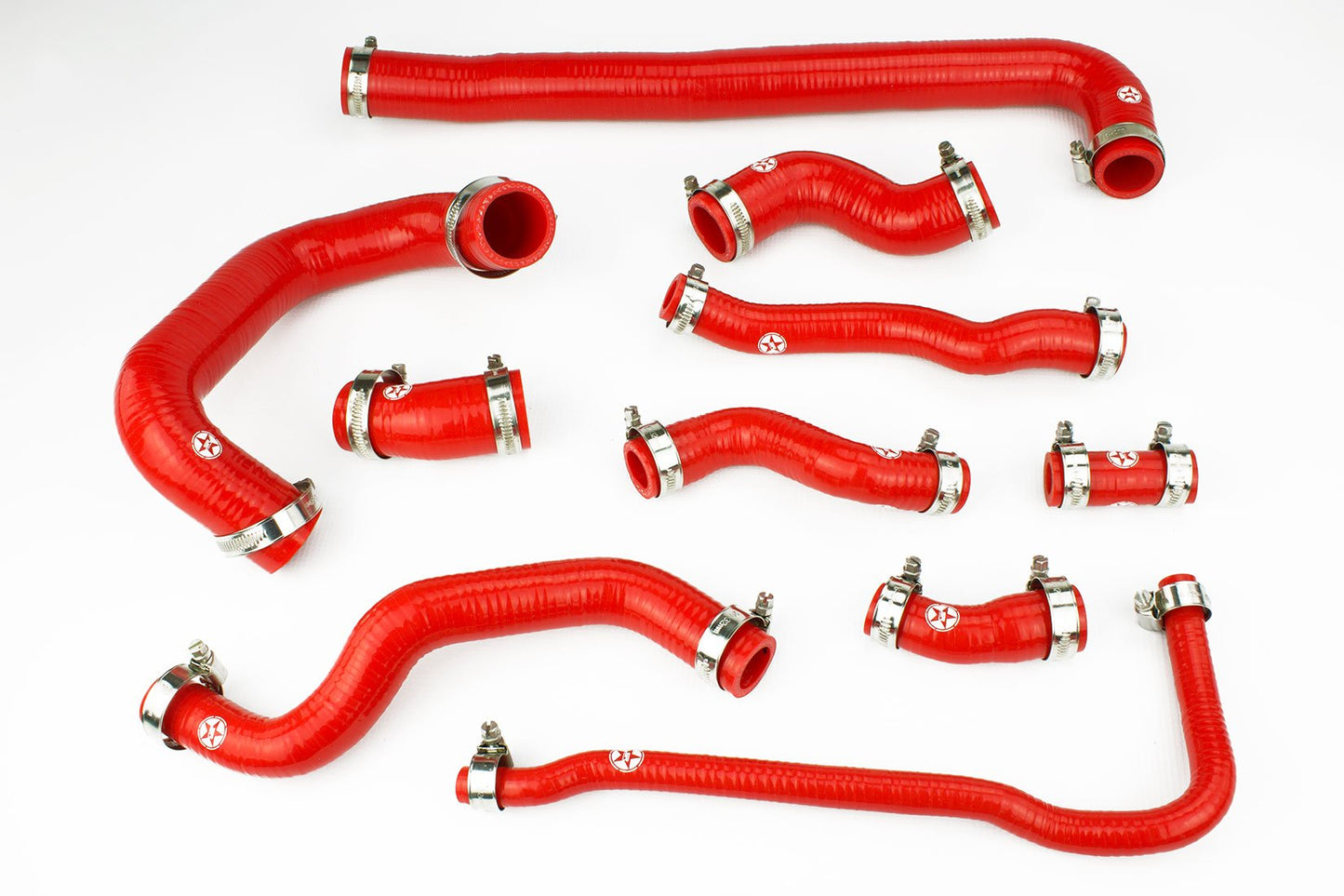 MINI One/Cooper MK1 R50/R52 Non - AC '04 - '06 Silicone Radiator Coolant Hose Kit - Race Rally Supplies