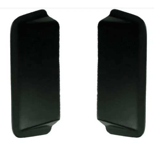 Motamec Alloy Rear Lamp Protectors - Back Light Side Skids - Anodised Black to suit Escort Mk2 or universal - Race Rally Supplies