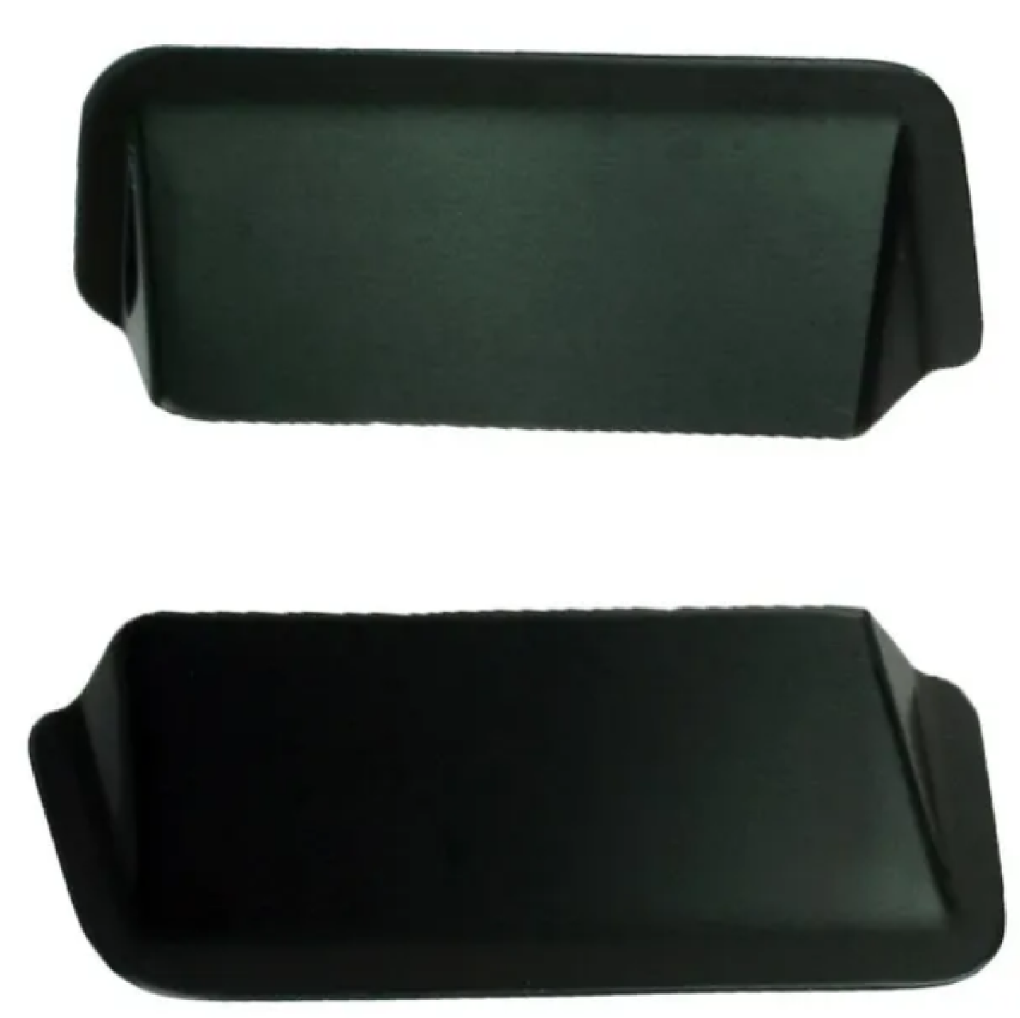 Motamec Alloy Rear Lamp Protectors - Back Light Side Skids - Plain Aluminium to suit Escort Mk2 or universal - Race Rally Supplies