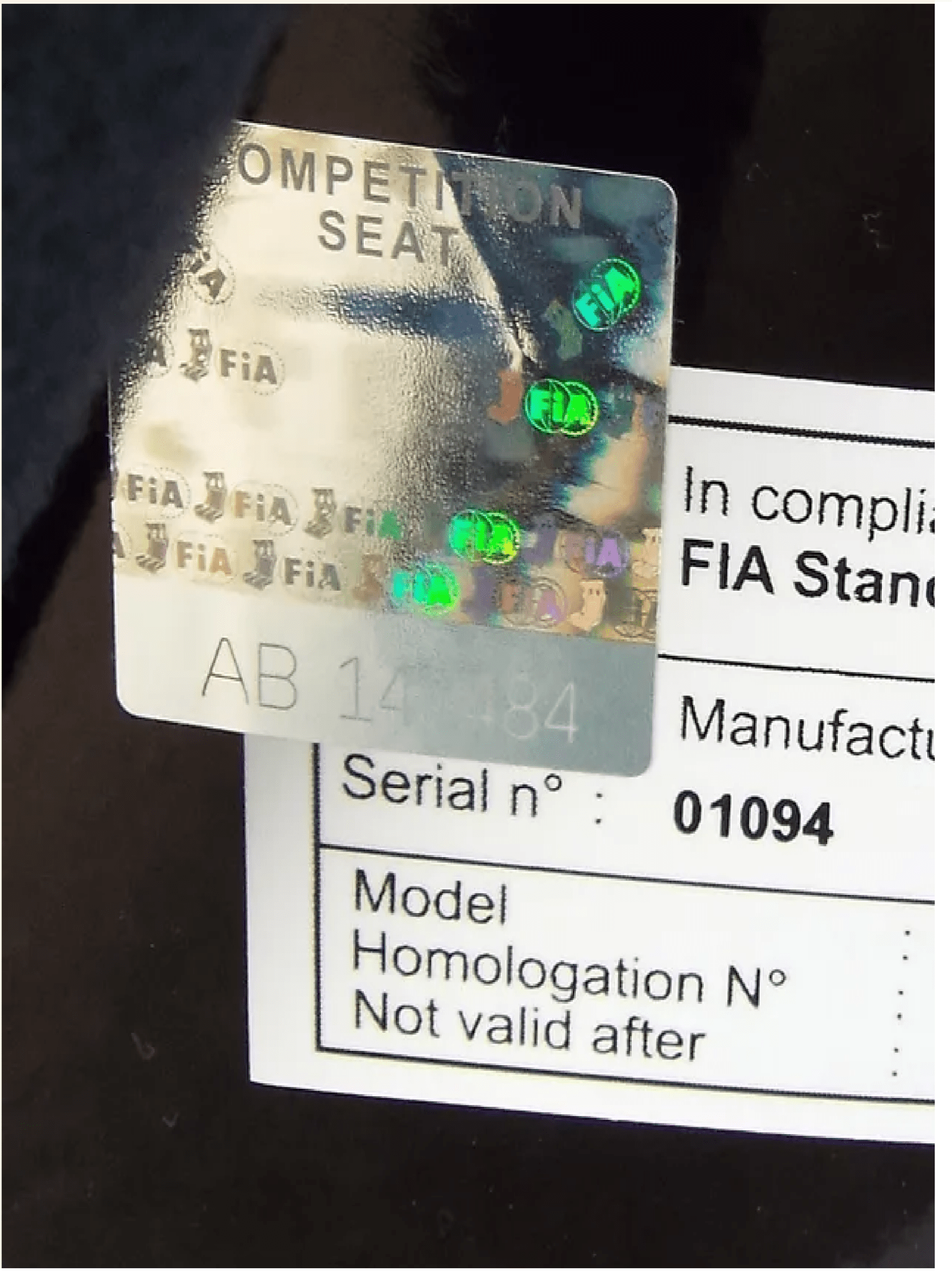 Motamec Racing Evo - One FIA Approved Fibreglass Race Seat - Race Rally Supplies