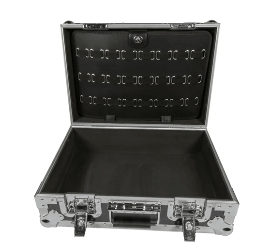 Motamec Service Flight Case MTB - 100 Lined Mechanic Tool Box + Tools Tray Inserts - Race Rally Supplies