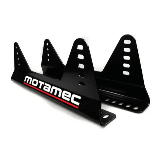 Motamec Steel Side Mount Seat Brackets – FIA Approved - Race Rally Supplies