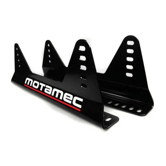 Motamec Universal Steel Seat Side Mounts - Race Rally Supplies