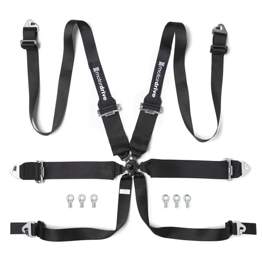 Motordrive 6-Point TRS Harness – 3"/2" Hans Only - Race Rally Supplies