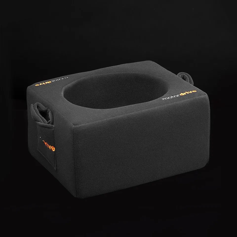 Motordrive Single Helmet Box – Premium Padded In-Car Storage - Race Rally Supplies