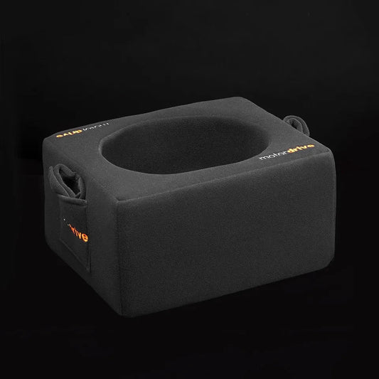 Motordrive Single Helmet Box – Premium Padded In-Car Storage - Race Rally Supplies