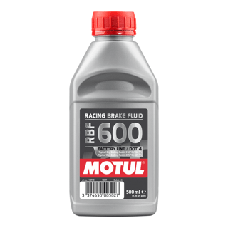 Motul RBF 600 Factory Line DOT 4 Synthetic Racing Brake Fluid – 0.5 Litre - Race Rally Supplies