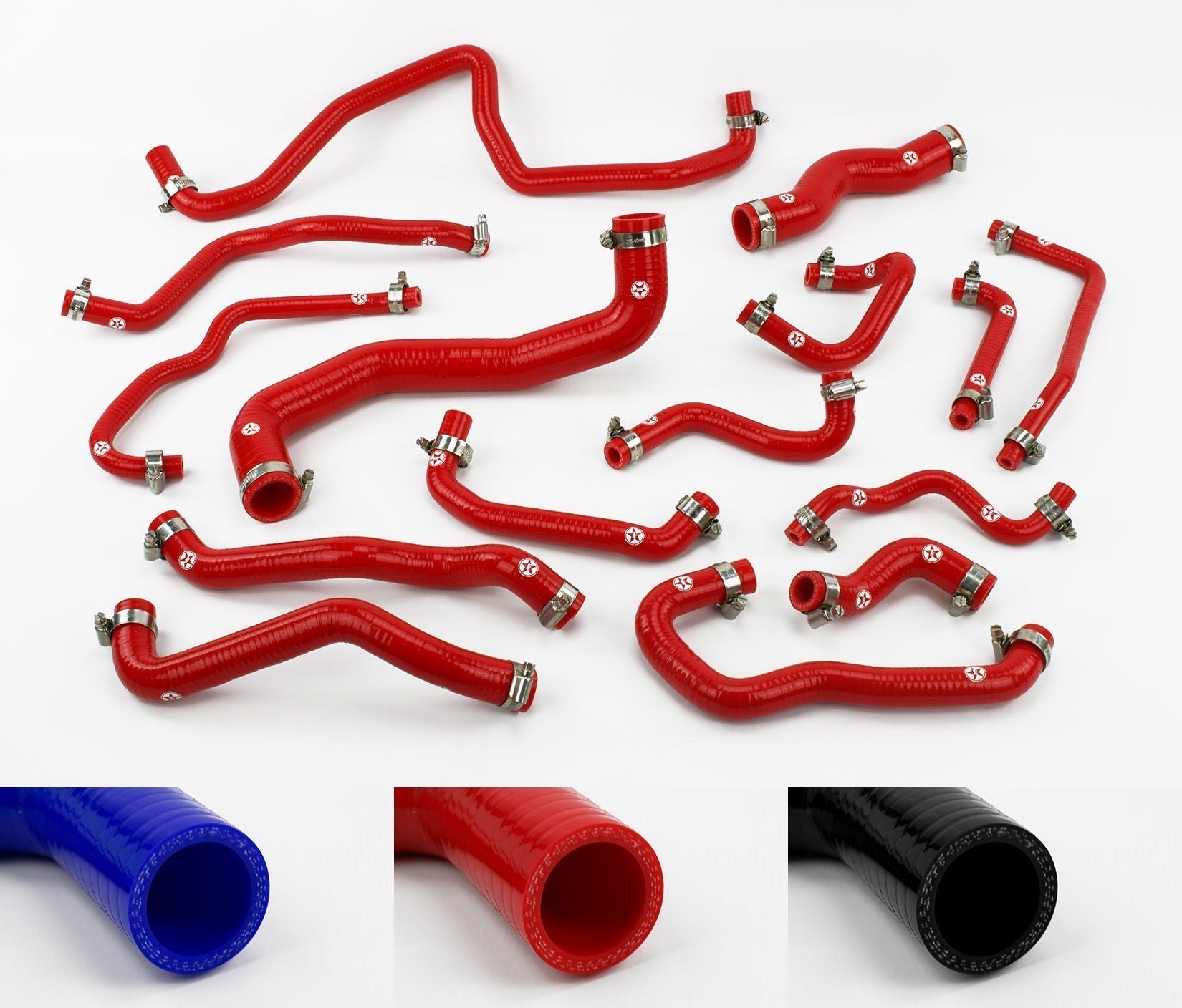 Nissan 350Z Z33 VQ35DE Silicone Radiator Coolant & Breather Hose Kit - Race Rally Supplies
