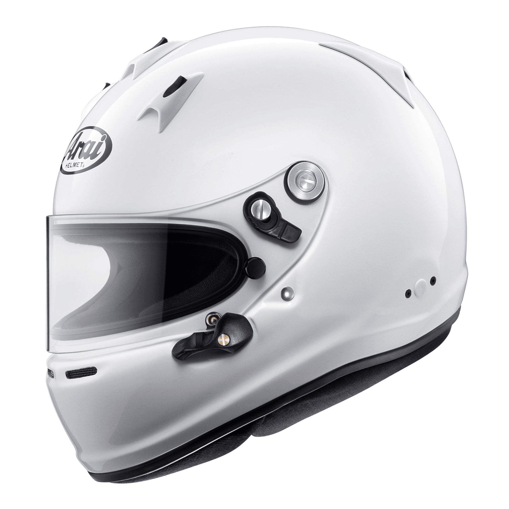 NLA Arai GP - 6 PED (W/M6 Studs) Inc FHR Posts - Race Rally Supplies