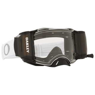 Oakley Airbrake Tuff Blocks White Roll Off Autograss/ MX Goggle - Race Rally Supplies