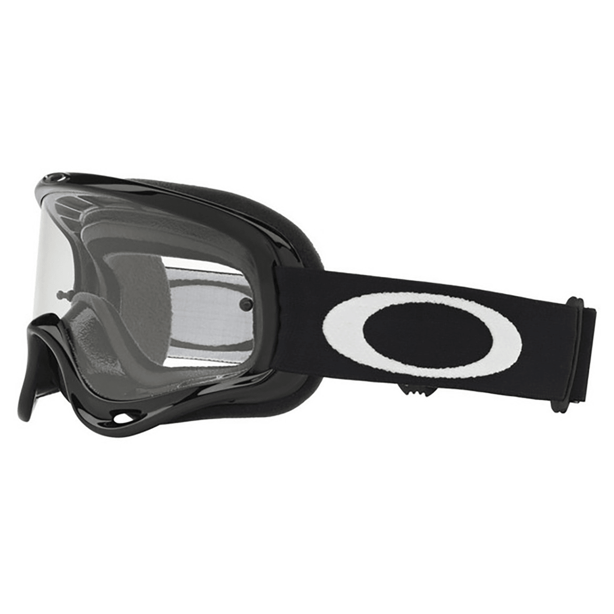 Oakley O Frame Jet Black MX Goggles – Adult Performance Fit - Race Rally Supplies
