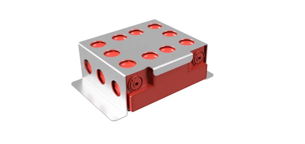 OBP Motorsport 2mm Aluminium Battery Bracket – Odyssey PC680 Racing 25 - Race Rally Supplies