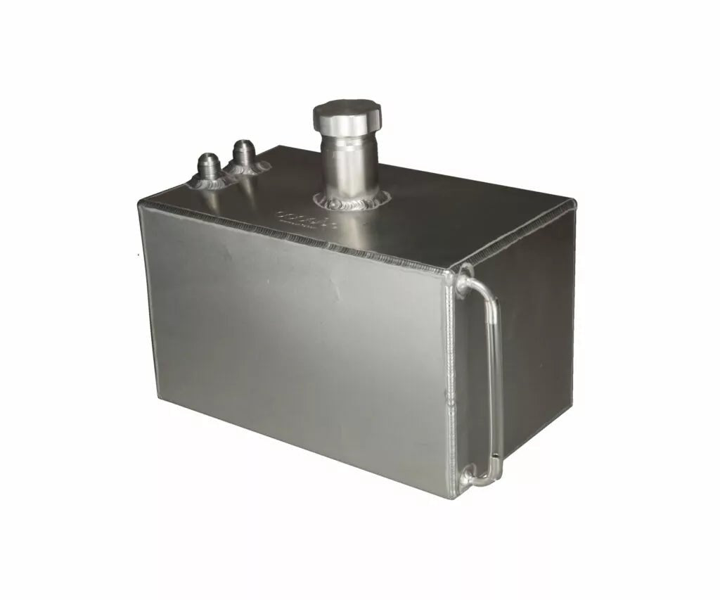 obp Motorsport Alloy Baffled Fuel Tank with JIC/AN Fittings (2 Gallon) - Race Rally Supplies