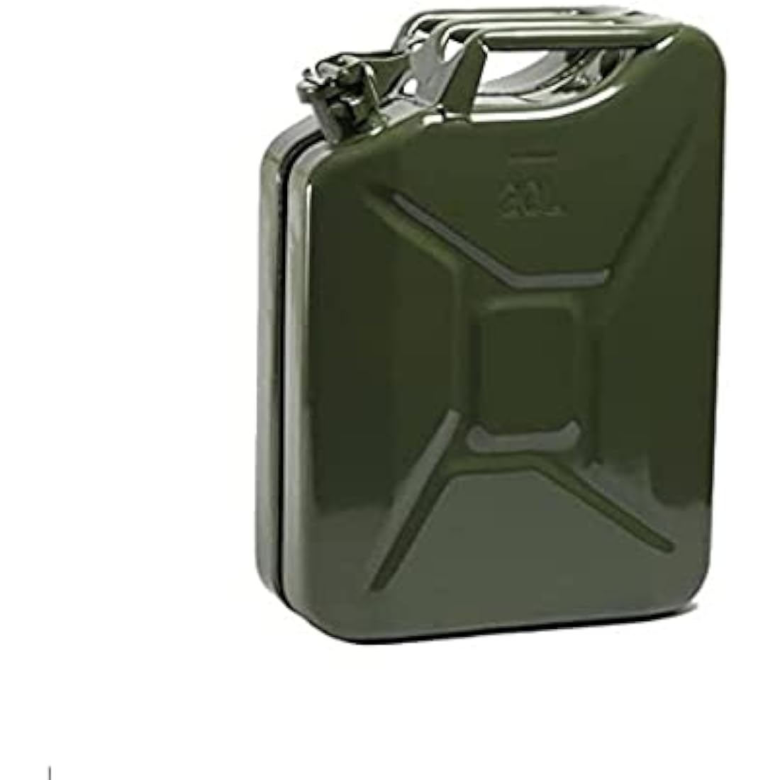 Opticare 20 Litre Green Metal Jerry Can (UN Approved, GS/TUV Certification) - Race Rally Supplies