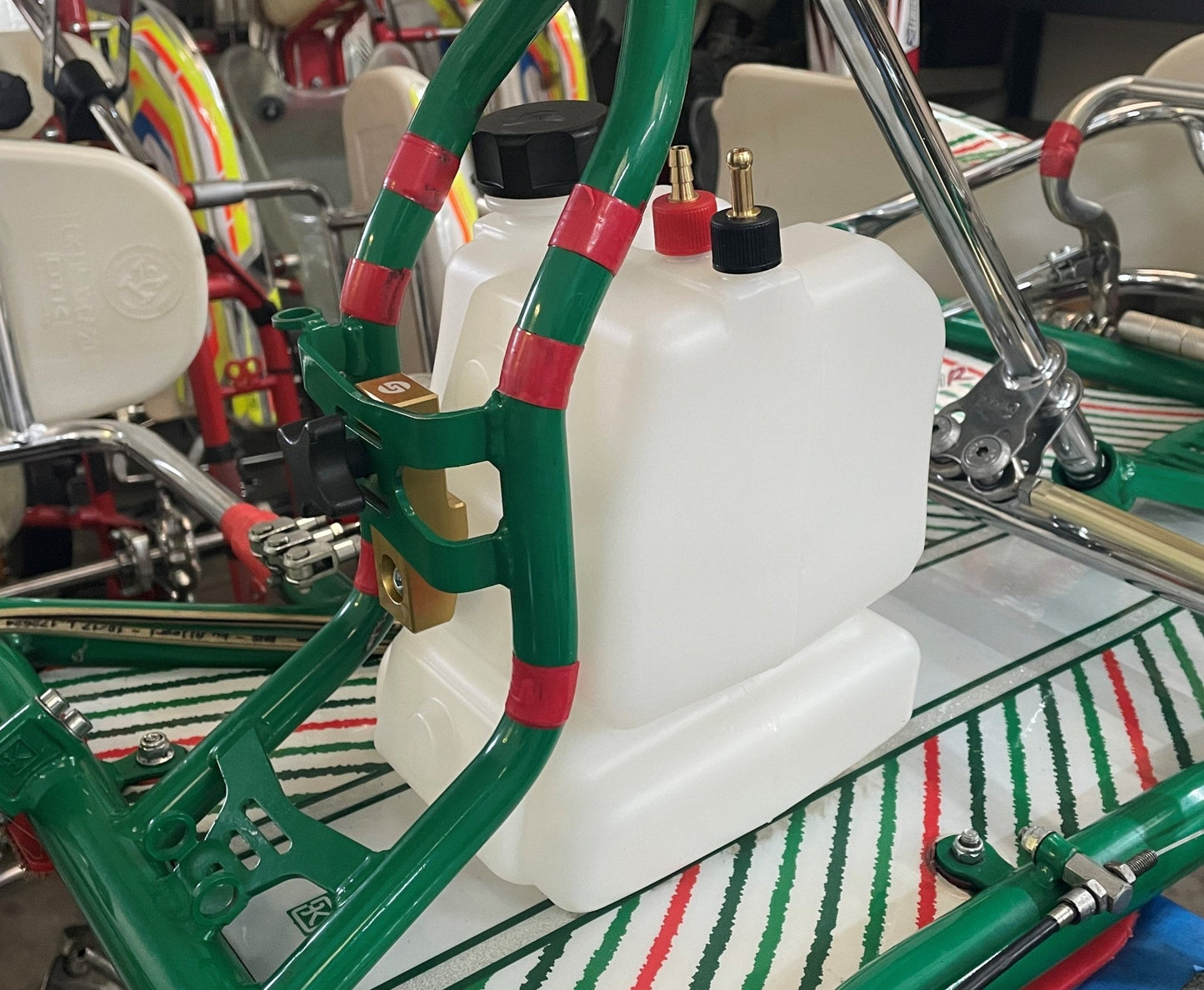 OTK Tony Kart EVK 401 401R Small 3.5L Fuel Tank Conversion - Race Rally Supplies