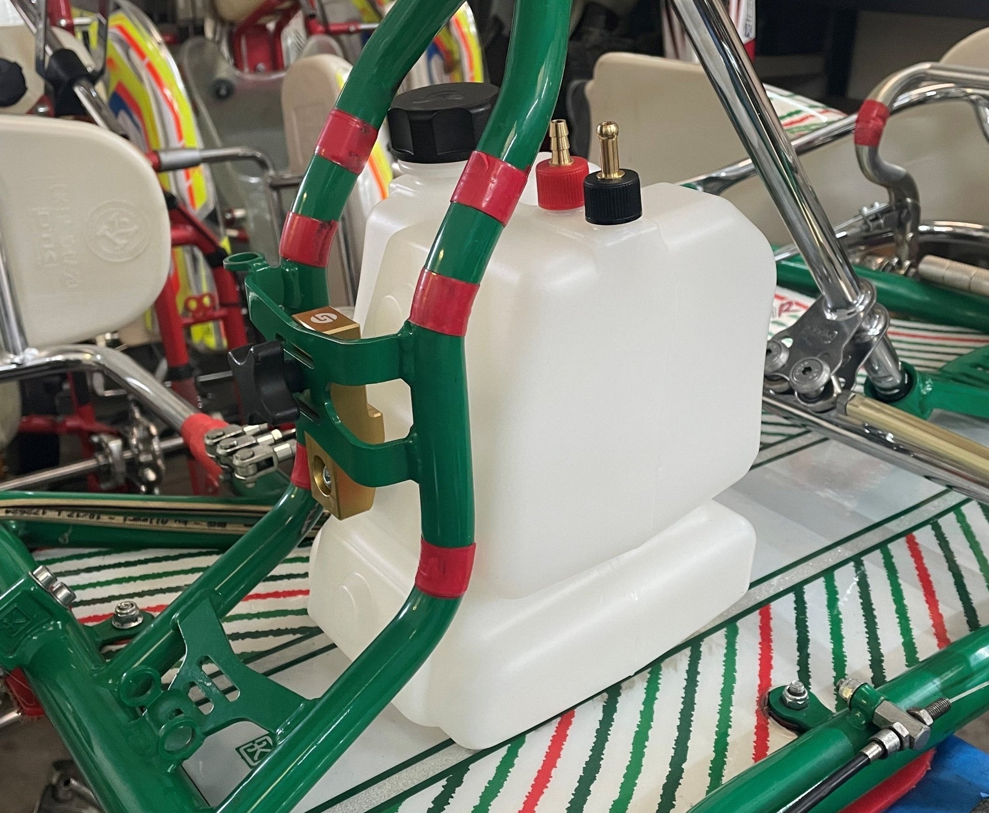 OTK Tony Kart EVK 401 401R Small 3.5L Fuel Tank Conversion - Race Rally Supplies