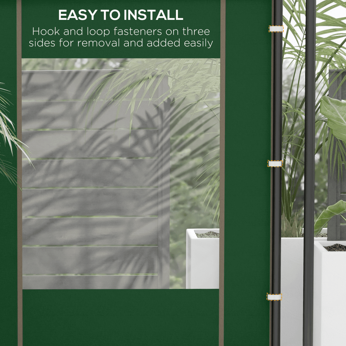 Pop Up Gazebo Side Panels with Windows, Green 3x3(m) or 3x6m - Race Rally Supplies