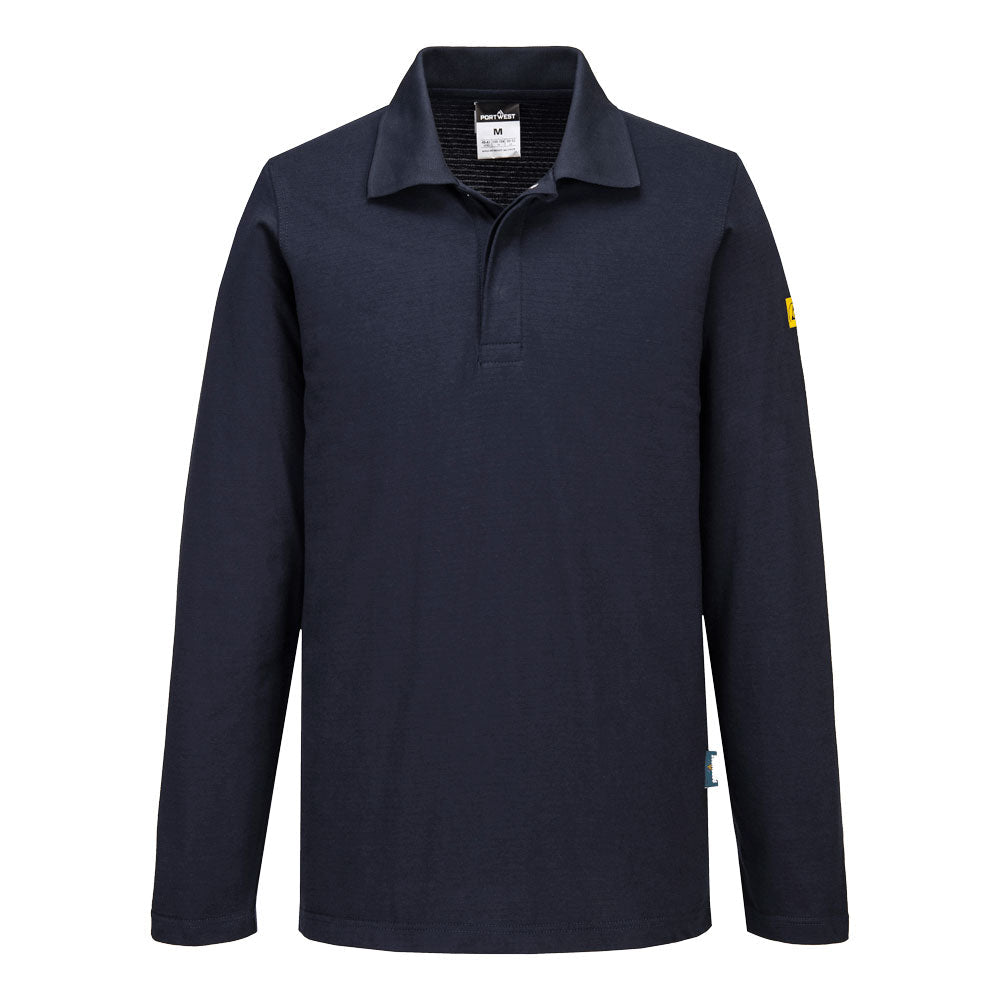 Portwest Anti - Static ESD Polo Shirt L/S - Race Rally Supplies