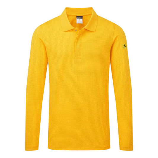 Portwest Anti-Static ESD Polo Shirt L/S - Race Rally Supplies