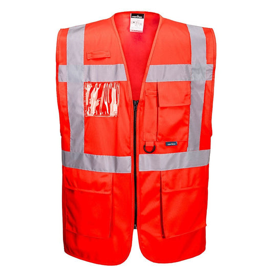Portwest Berlin Hi-Vis Executive Vest - Race Rally Supplies