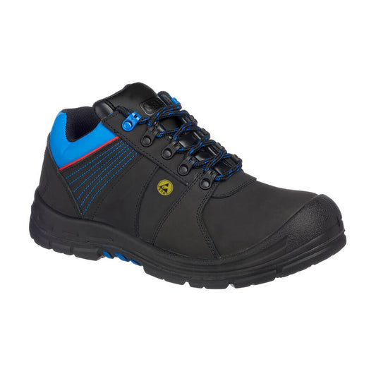Portwest Composite Action Nubuck Low Shoe S3 ESD HRO SRC - Race Rally Supplies