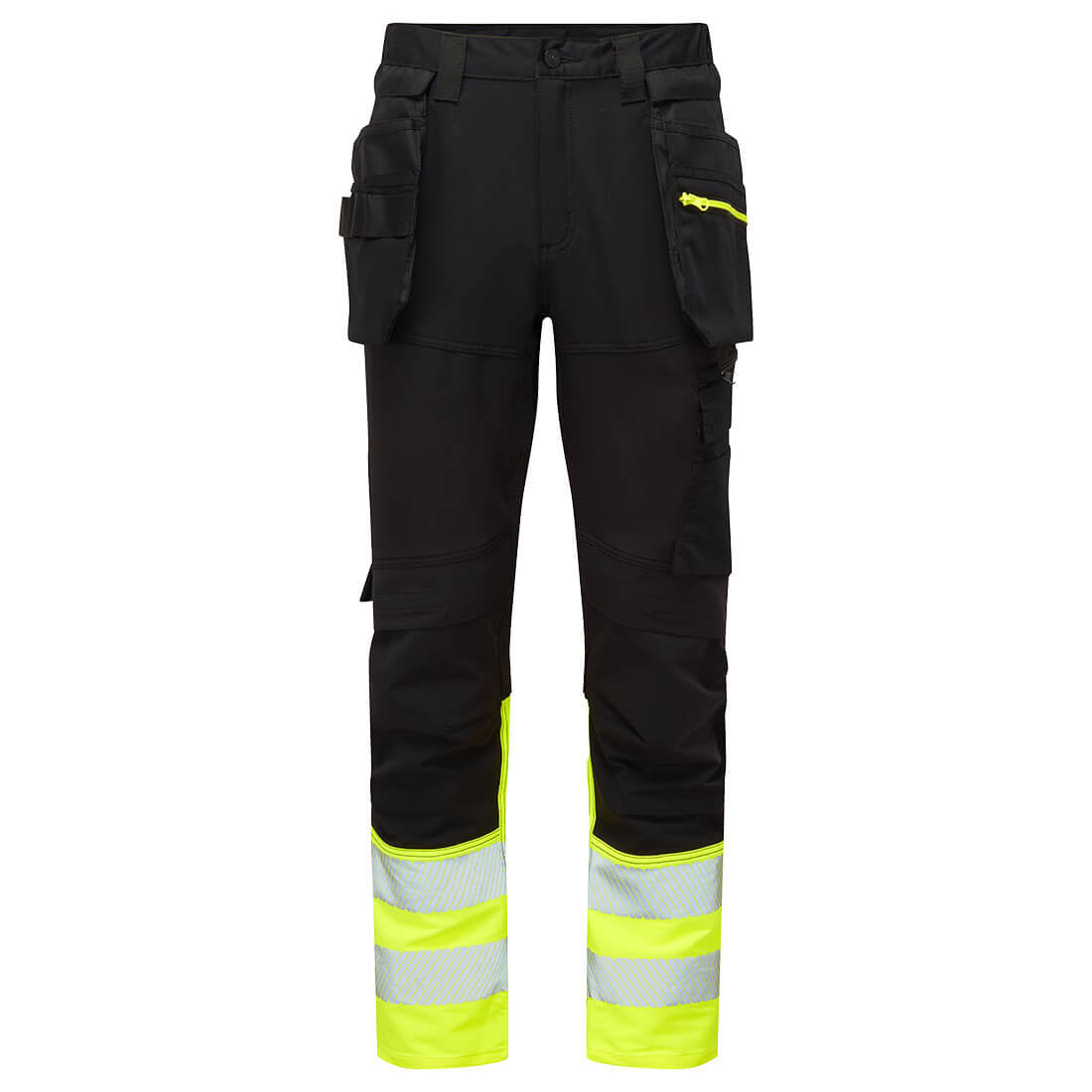 Portwest DX4 Hi - Vis Class 1 Detachable Holster Pocket Craft Trousers - Race Rally Supplies