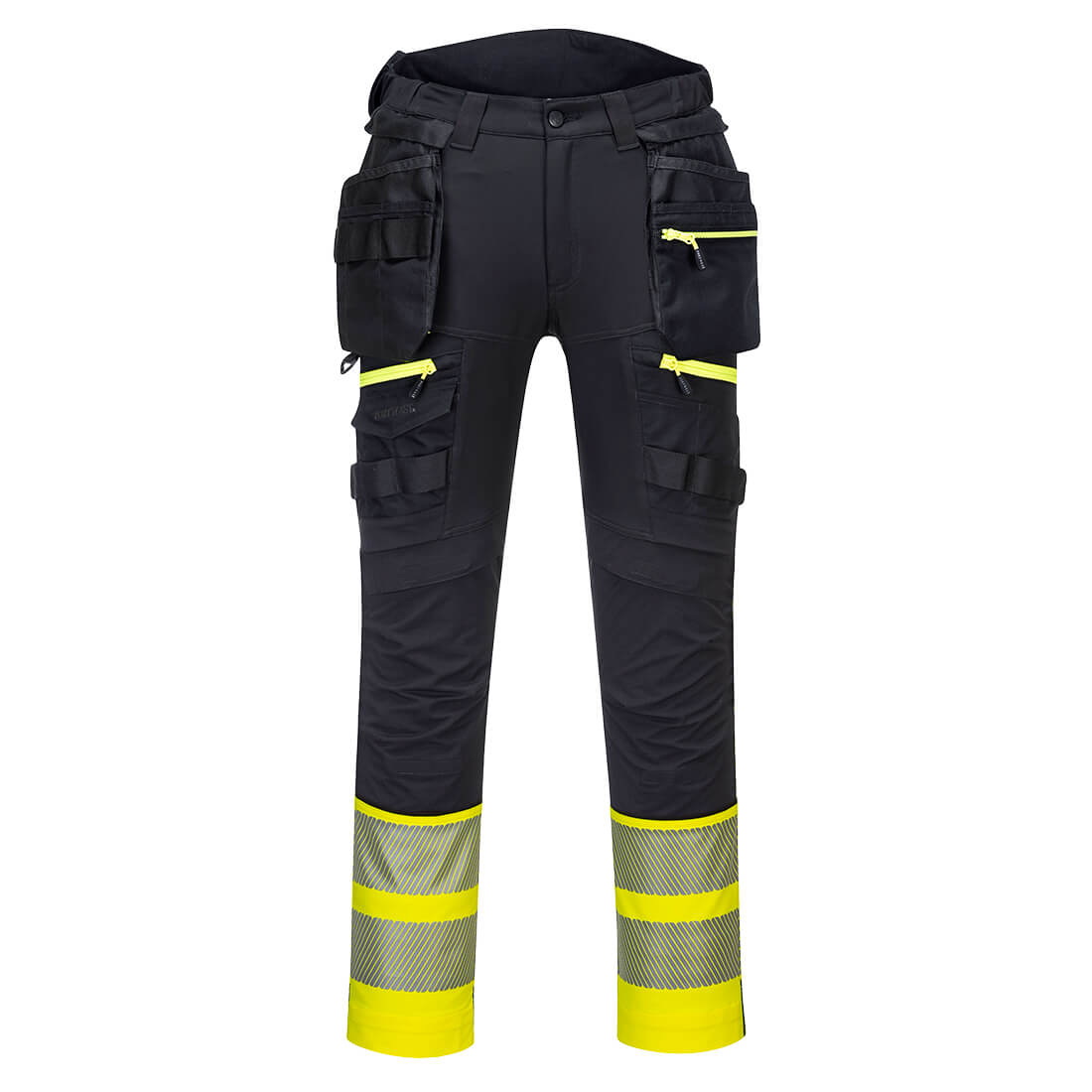 Portwest DX4 Hi - Vis Detachable Holster Pocket Class 1 Trousers - Race Rally Supplies