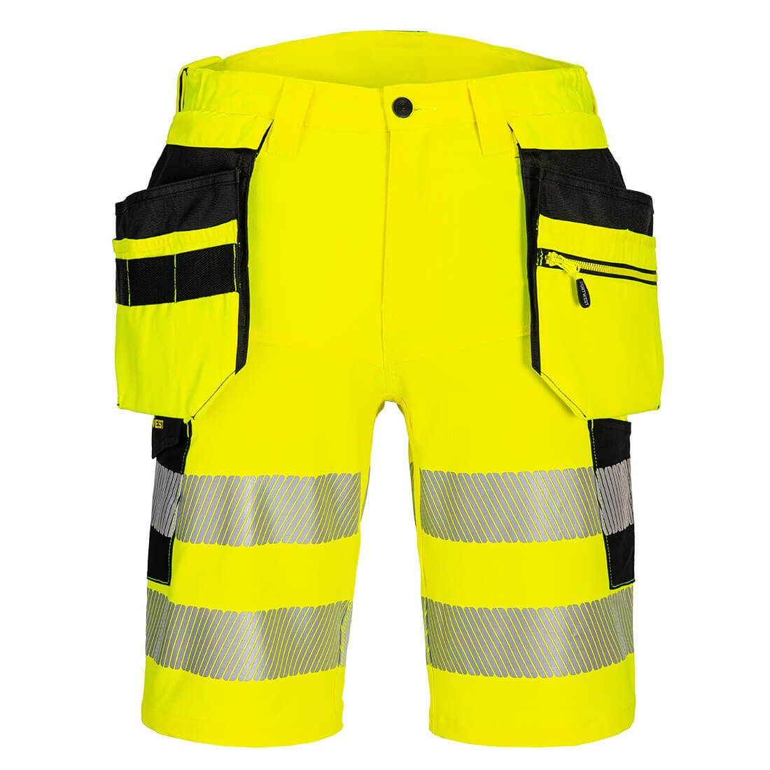 Portwest DX4 Hi - Vis Holster Pocket Shorts - Race Rally Supplies