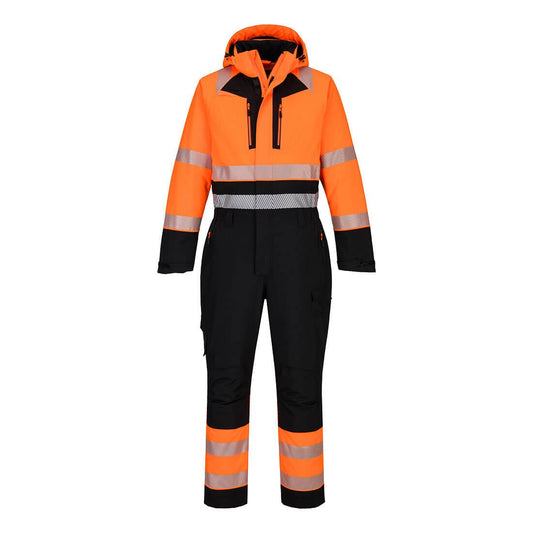Portwest DX4 Hi - Vis Winter Coverall - Race Rally Supplies