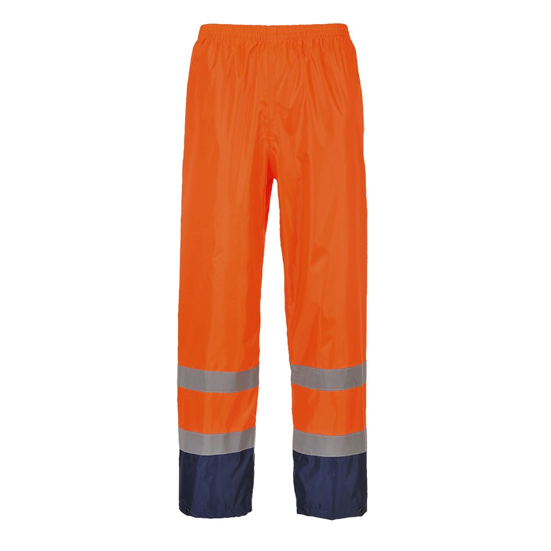 Portwest Hi - Vis Contrast Classic Rain Trousers - Race Rally Supplies