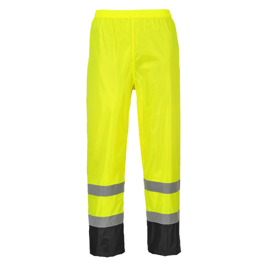 Portwest Hi - Vis Contrast Classic Rain Trousers - Race Rally Supplies