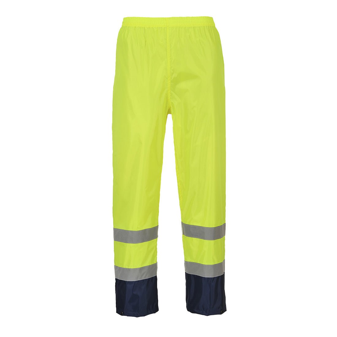 Portwest Hi - Vis Contrast Classic Rain Trousers - Race Rally Supplies