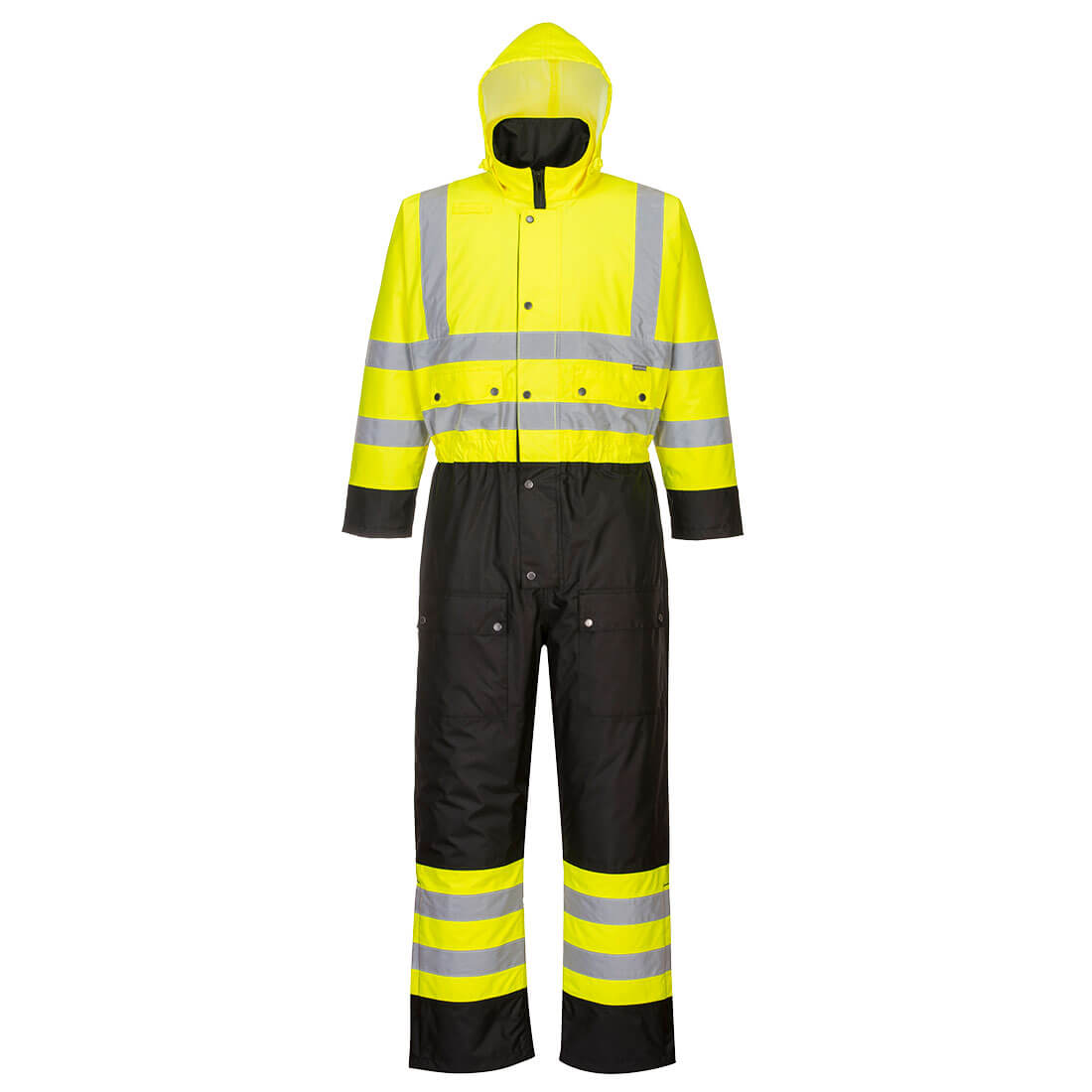 Portwest Hi - Vis Contrast Winter Coverall - Race Rally Supplies