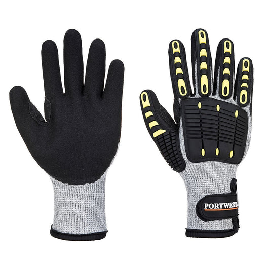 Portwest Impact C13 Nitrile Foam Reinforced Palm Thermal Glove - Race Rally Supplies