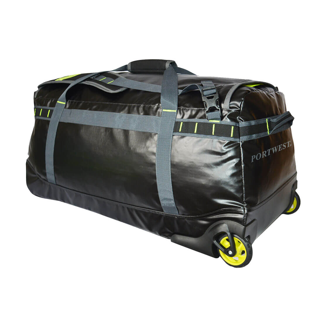 Portwest PW3 100L Water - resistant Duffle Trolley Bag - Race Rally Supplies
