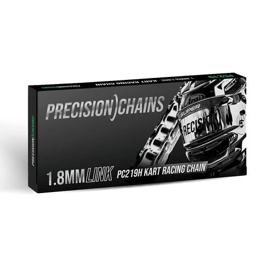 Precision Chains PC219H 1.8mm Link Kart Chain | High-Performance 219H Pitch - Race Rally Supplies