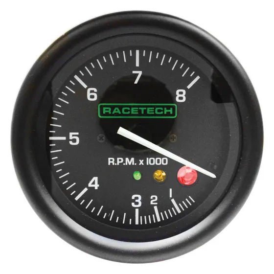 Racetech Stepper Motor Tachometers for 4, 6 & 8 Cylinders - Race Rally Supplies