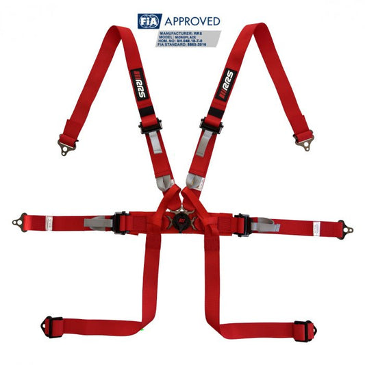 RRS 6 Point FIA 8853-2016 Single Seater Harness 2” for HANS®/FHR - Race Rally Supplies