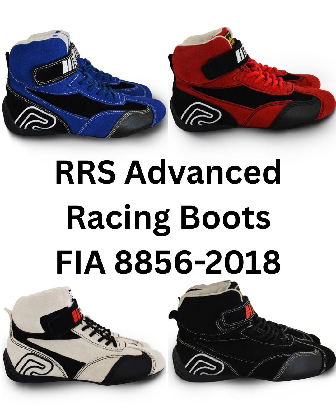 RRS Advanced Racing Boots - FIA 8856 - 2018 - Race Rally Supplies