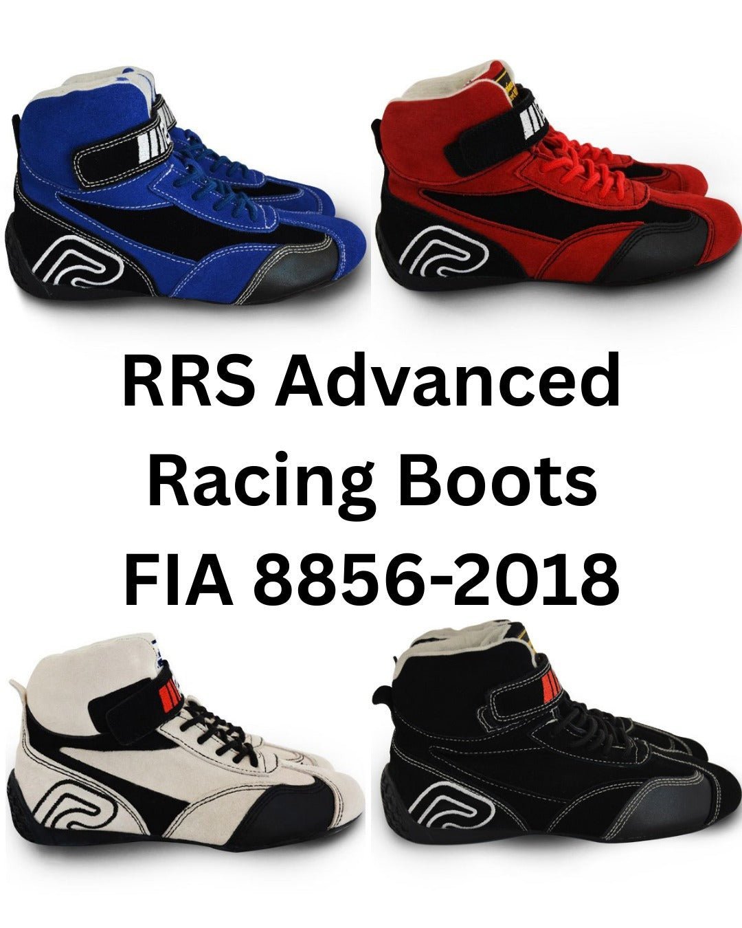 RRS Advanced Racing Boots - FIA 8856-2018 - Race Rally Supplies