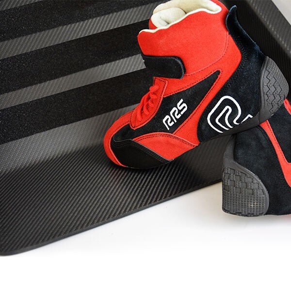 RRS Carbon Fibre Co-Driver Footrest, Navigator Rally Foot Rest - Race Rally Supplies