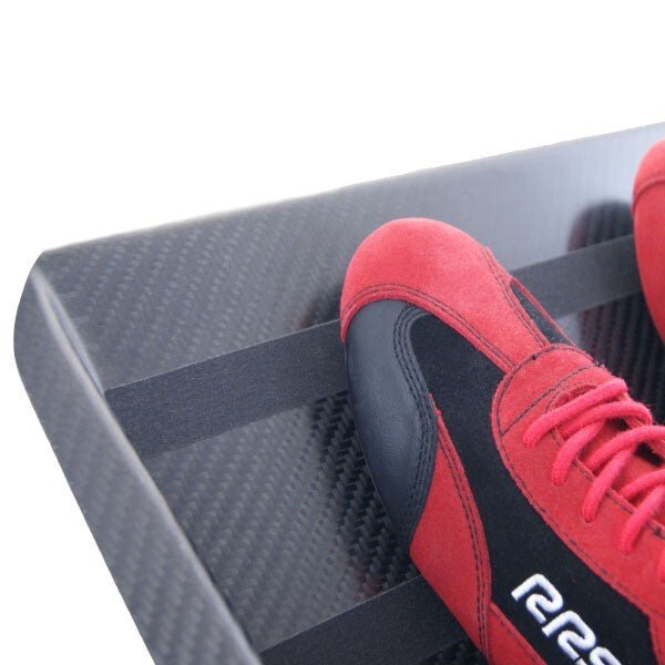 RRS Carbon Fibre Co-Driver Footrest, Navigator Rally Foot Rest - Race Rally Supplies